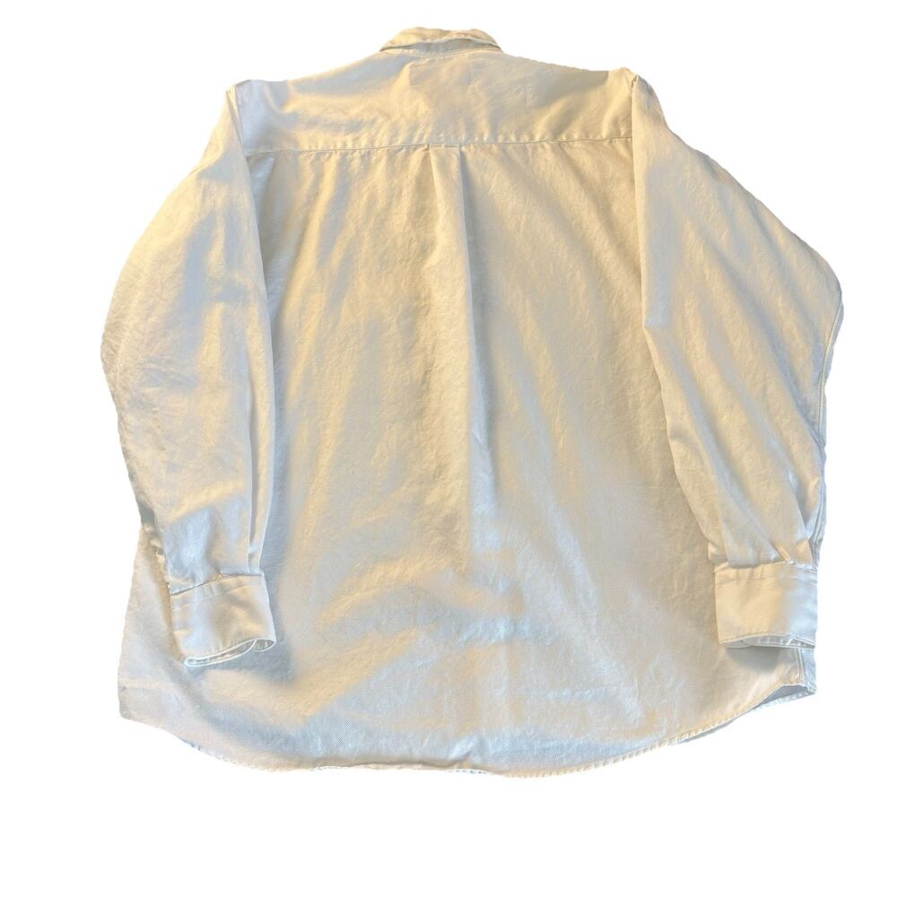 Vtg Paul Stuart White Long Sleeve Button Down Shirt Women’s Size 4 100% Cotton - Picture 7 of 16